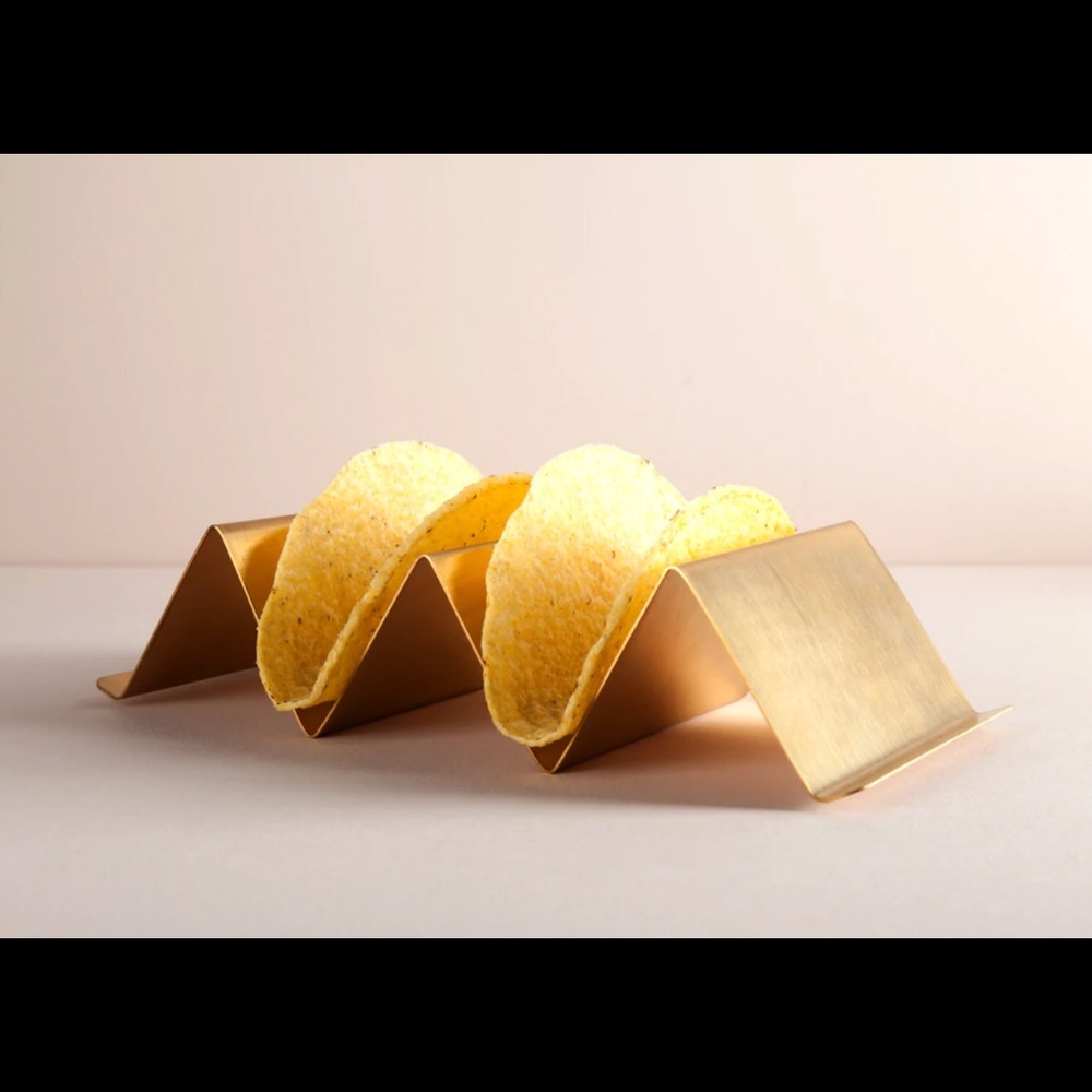 NWOT BennKai Supply Co Stainless Steel Taco Holder